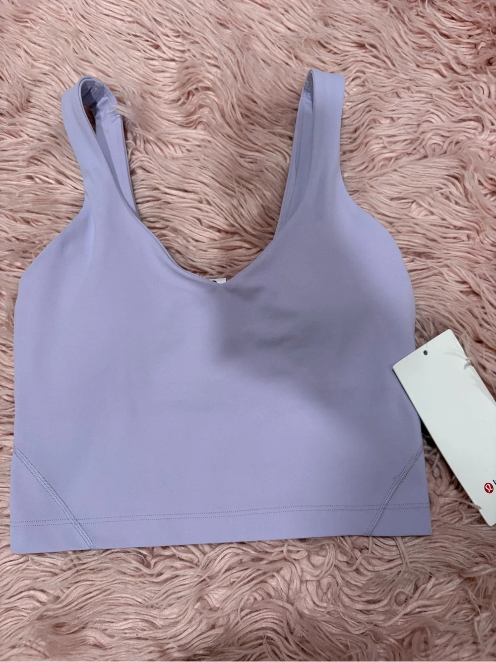 lululemon athletica Lavender Lightweight Scoop Sports Bra